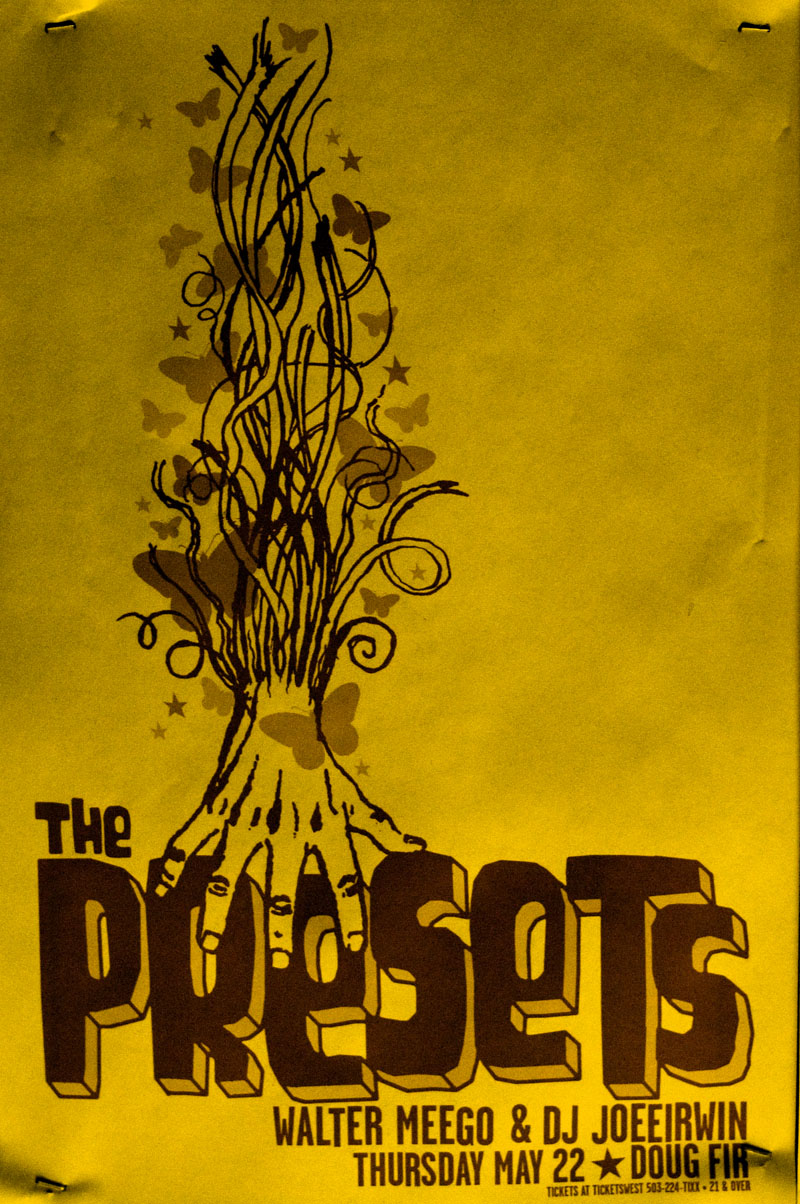 The Presets - Poster @ Doug Fir, Portland, Oregon
