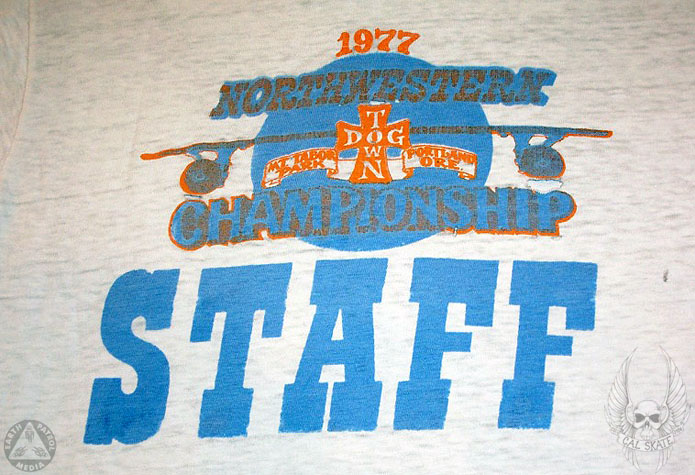 Cal Skate Contest Shirt - Circa 1977