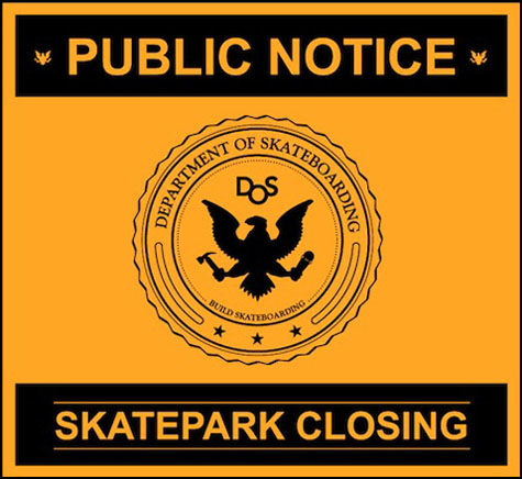 Department of Skateboarding Closing - Last Day to Skate: Aug. 15, 2010
